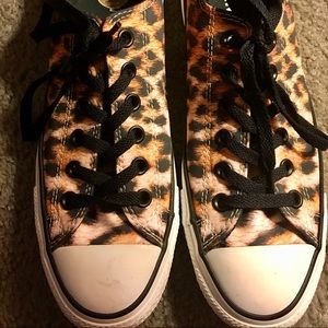 Converse Chuck Taylor Cheetah Print (Sz 8)